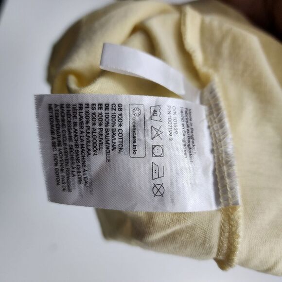 Girls Spaghetti Strap Yellow Tank Top Size 6x FREE w/ $30 Bundle Purchase - Picture 4 of 4